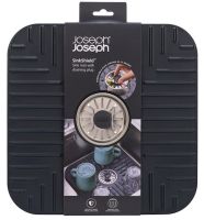 Защитная подставка Joseph SinkShield 851700 для раковины со сливом 30x30 см, Гибкий квадратный защитный коврик с защитой от засоров для мойки