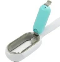 Универсальная щетка Pet Cleaning Hair LY-364 для сухого и влажного вычесывания собак и котов, Расческа для груминга животных с отсеком для воды