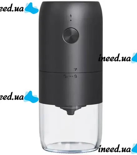 Беспроводная электрическая кофемолка Electric Coffee Grinder KMDJ-2A с регулятором помола, Аккумуляторная USB мельница для кофейных зерен MAG-640