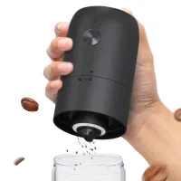 Беспроводная электрическая кофемолка Electric Coffee Grinder KMDJ-2A с регулятором помола, Аккумуляторная USB мельница для кофейных зерен MAG-640