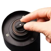 Беспроводная электрическая кофемолка Electric Coffee Grinder KMDJ-2A с регулятором помола, Аккумуляторная USB мельница для кофейных зерен MAG-640