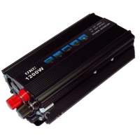 Автомобильный инвертор UKC SSK 1200W преобразователь напряжения, 12В 220В 1200Вт