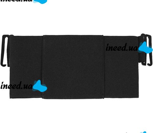 Поясная сумка бананка Mini Belt Bag ISKYBOB 7452 для документов и телефона без застежки, сумочка органайзер на пояс и ремень мужчин и женщин Черная