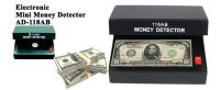 Wireless Electronic Ultraviolet Currency Detector AD-118AB Battery Powered by Batteries