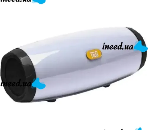 Беспроводная Bluetooth колонка T&G TG165C с RGB LED подсветкой и функцией Power Bank, Аккумуляторная блютуз акустика SPS UBL USB AUX для Android IOS