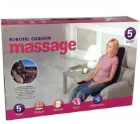 Массажная накидка на кресло Massage Cushion Inspire 083MC с подогревом в автомобиле Вибрационный массажер LY-54 для сидения от сети и прикуривателя