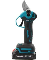 Makita 2 in 1 Power Tool Set DUP270 cordless Pruner and DUC190HN 24V chain saw, a set of Makita tools 2 batteries in a case