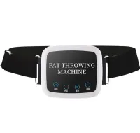Антицеллюлитный миостимулятор тренажер для похудения Fat Throwing Machine CS-777, Массажер для массажа пресса и живота с регулируемой манжетой с USB