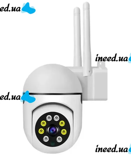 Уличная беспроводная 360 IP камера видеонаблюдения XY-3120SZ 2mp, Поворотная наружная Wi-Fi камера с ИК-подсветкой и датчиком движения XY-3120 Белая