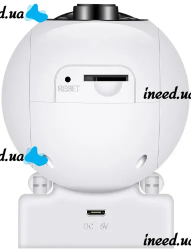 Уличная беспроводная 360 IP камера видеонаблюдения XY-3120SZ 2mp, Поворотная наружная Wi-Fi камера с ИК-подсветкой и датчиком движения XY-3120 Белая