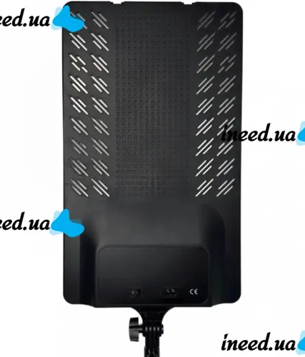 Светодиодная прямоугольная лампа Ring Light RL-24 100W LED прожектор 39x27см 3 режима свечения с пультом ДУ для студийной фото видео съемки от сети