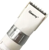 Беспроводная машинка Gemei GM-6042 с регулировкой длины лезвий для стрижки волос, Аккумуляторная машинка триммер Gemmy с керамическими лезвиями