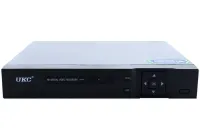 Проводной видеорегистратор DVR UKC CAD 1204 AHD 4 канальный, Сетевой IP Регистратор на 4 камеры для видеонаблюдения и управления камерами Черный
