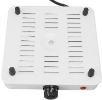 Электрическая настольная спиральная плита на одну конфорку Domotec MS-5801 1000W, Одноконфорочная электроплита 1000Вт с термостатом на 5 положений