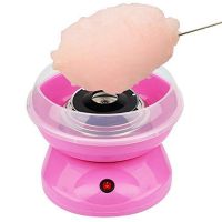 Міні апарат для солодкої вати Cotton Candy Maker GCM-520, Рожевий, Машинка для цукрової вати 500W, солодка вата для дому