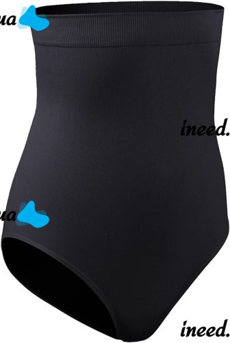 Женские корректирующие трусики Spanx Higher Power шорты с завышенной высокой талией, Утягивающие бесшовные трусы для бедер с высокой посадкой Черные