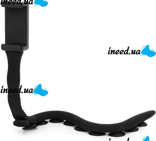 Универсальный гибкий держатель для телефона с присосками Cute Worm Lazy Phone Holder в виде гусеницы, Штатив для смартфона и гаджетов на присосках
