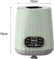 Автоматичний шейкер підігрівач молока Baby Milk Shaker HK-066 для дитячих пляшечок акумуляторний з дисплеєм і підтримкою температури HH-9866