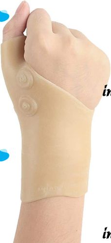 Elastic Wrist Brace with Magnets Magnetic Compression Wrist Support, Silicone Magnetic Brace Orthosis for Thumb and Hand