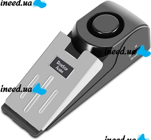 Беспроводная дверная сигнализация Door Stop Alarm защита входных дверей дома Стоп Дверь Звуковая с датчиком вибрации и звуком 120 дБ на батарейках