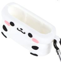Защитный противоударный чехол Case 3D Cute Cow буренка для наушников Apple AirPods Pro 1, 2 силиконовый кейс Коровка с полной защитой и карабином