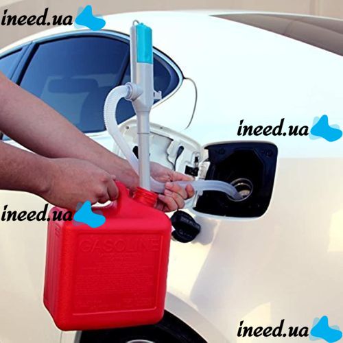 Автоматический беспроводной насос для перекачки жидкостей Turbo Pump, Аппарат для переливания топлива с питанием от батареек