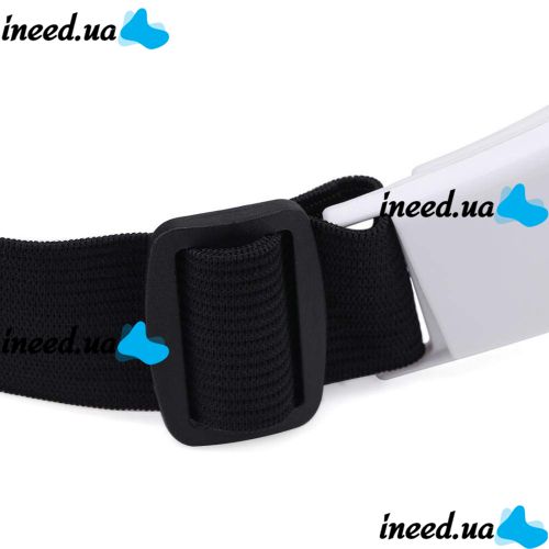 Магнитно акупунктурный массажер для глаз Healthy Eyes Massager KL-218, Массажные очки для зоны вокруг глаз 22 массажных пальчика, на батарейках Белые