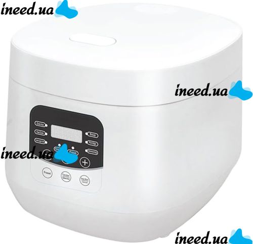 Электрическая мультиварка скороварка Silver Love SC-103 на 5л с сенсорным дисплеем 900w, Мультиповар Electric cooker LY-504 с таймером и подогревом