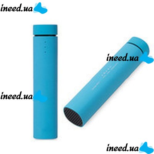 Портативный динамик 3 в 1 Bluetooth + Power bank, колонка для телефона, (Black, White, Blue)