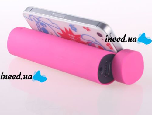 Портативный динамик 3 в 1 Bluetooth + Power bank, колонка для телефона, (Black, White, Blue)
