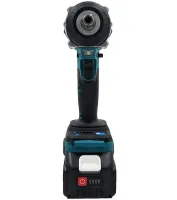 Беспроводной ударный гайковерт Makita DTW500BL 20V 4Ah 2 аккумулятора, Аккумуляторный бесщеточный гайковерт PROFI-TEC 350 Нм с головками в кейсе