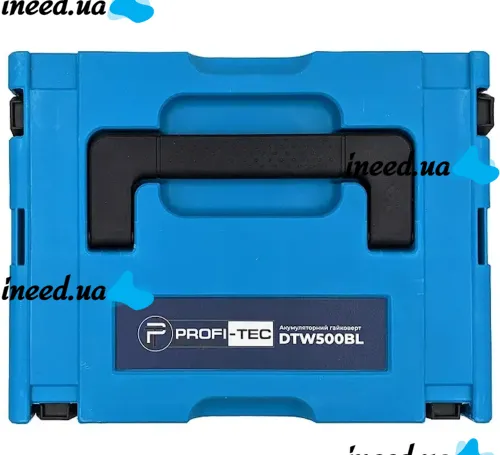Беспроводной ударный гайковерт Makita DTW500BL 20V 4Ah 2 аккумулятора, Аккумуляторный бесщеточный гайковерт PROFI-TEC 350 Нм с головками в кейсе