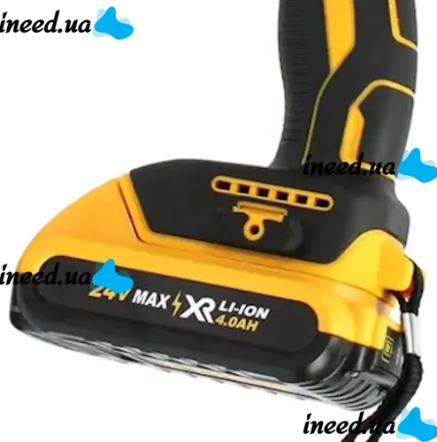 Аккумуляторная сабельная пила DeWalt DCS312NT 24V 2 аккумулятора и 4 пилы для резки металла дерева, Электропила лобзик с набором полотен в кейсе