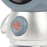 Wireless Baby Monitor Wi-Fi IP Surveillance Camera ESCAM PT302 Cosmonaut with Motion Sensor and Call Function, Rotary Baby Monitor 2K Gray