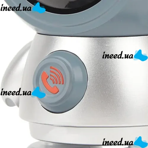 Wireless Baby Monitor Wi-Fi IP Surveillance Camera ESCAM PT302 Cosmonaut with Motion Sensor and Call Function, Rotary Baby Monitor 2K Gray