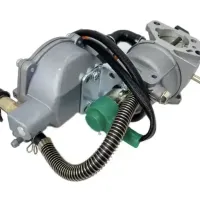 Газовый карбюратор для бензинового генератора Kacenegry KAC6500 5.5-8.5 кВт с газовым редуктором и переключателем на два вида топлива Газ-Бензин 188F