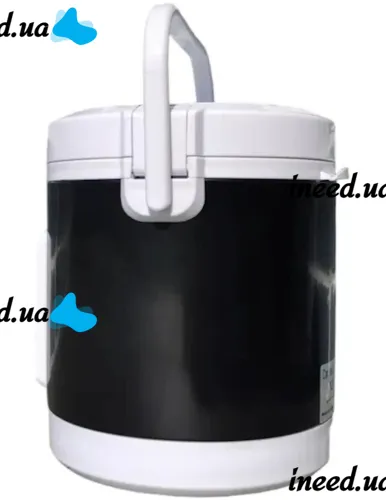 Автомобильная мультиварка пароварка Vehicle Rice Cooker AR-1601 1.2 литра 12V 24V от прикуривателя, мультиповар с подогревом 12В 24В для машины