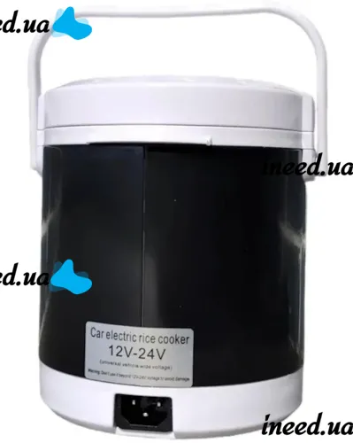 Автомобильная мультиварка пароварка Vehicle Rice Cooker AR-1601 1.2 литра 12V 24V от прикуривателя, мультиповар с подогревом 12В 24В для машины
