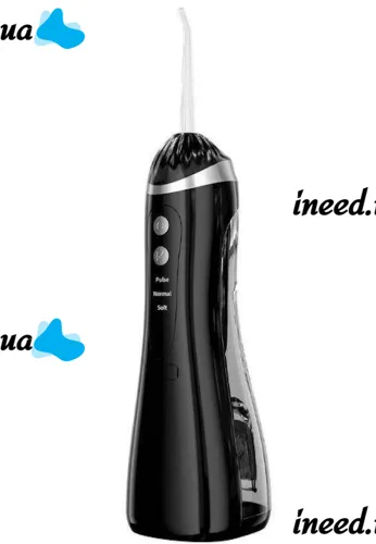 Акумуляторний іригатор Oral Irrigator A6s для порожнини рота з 4 насадками, бездротовий водний ополіскувач 200мл для чищення зубів від USB