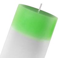 Декоративна воскова свічка хамелеон Candled Magic EL-2327 з RGB підсвічуванням 7 кольорів з справжнім вогнем, Магічна LED Свічка, яка змінює світло