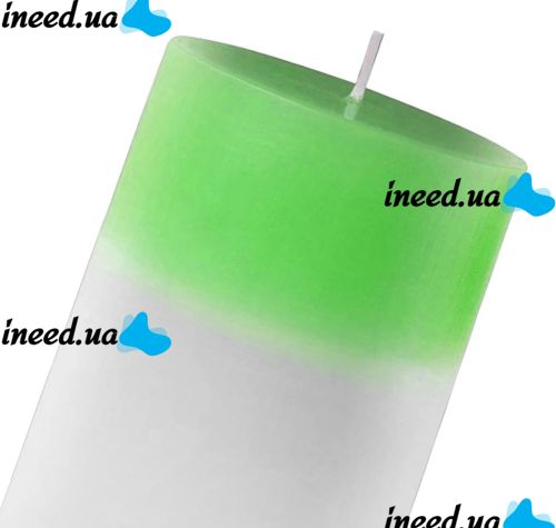 Декоративна воскова свічка хамелеон Candled Magic EL-2327 з RGB підсвічуванням 7 кольорів з справжнім вогнем, Магічна LED Свічка, яка змінює світло