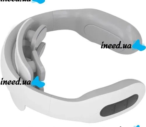 Электроимпульсный миостимулятор массажер для шеи Smart Neck Massage MD-066 с USB 1200 мАч, Многофункциональный электромассажер для мышц MD-061