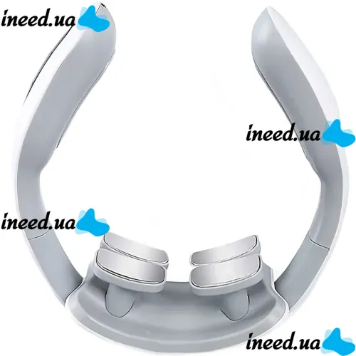 Электроимпульсный миостимулятор массажер для шеи Smart Neck Massage MD-066 с USB 1200 мАч, Многофункциональный электромассажер для мышц MD-061