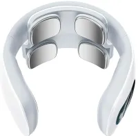 Электроимпульсный миостимулятор массажер для шеи Smart Neck Massage MD-066 с USB 1200 мАч, Многофункциональный электромассажер для мышц MD-061