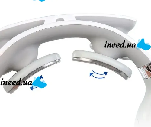 Электроимпульсный миостимулятор массажер для шеи Smart Neck Massage MD-066 с USB 1200 мАч, Многофункциональный электромассажер для мышц MD-061
