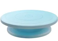 Вращающаяся подставка Cake Turntable для изготовления и декорирования торта 28 cм Тортовница, Поворотный стол поднос для украшения торта 360 градусов