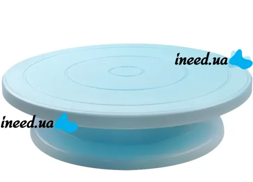 Вращающаяся подставка Cake Turntable для изготовления и декорирования торта 28 cм Тортовница, Поворотный стол поднос для украшения торта 360 градусов