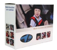 Детское бескаркасное автокресло Multi Function Car Cushion Синий, Универсальное авто кресло ребенку в машину до 25 кг, Удобное автомобильное кресло
