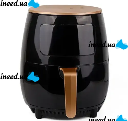 Безмаслянная Аэрофритюрница мультипечь Air Fryer Su Tai ST-505 6л для приготовления еды 2400W Фритюрница без масла с функцией аэрогриля S18