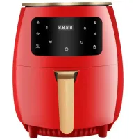 Безмаслянная Аэрофритюрница мультипечь Air Fryer Su Tai ST-505 6л для приготовления еды 2400W Фритюрница без масла с функцией аэрогриля S18